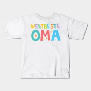 Weltbeste Oma Geschenk Kids T-Shirt